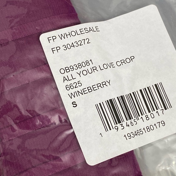 Free People All Your Love Crop Halter Bral… - Picture 4 of 6